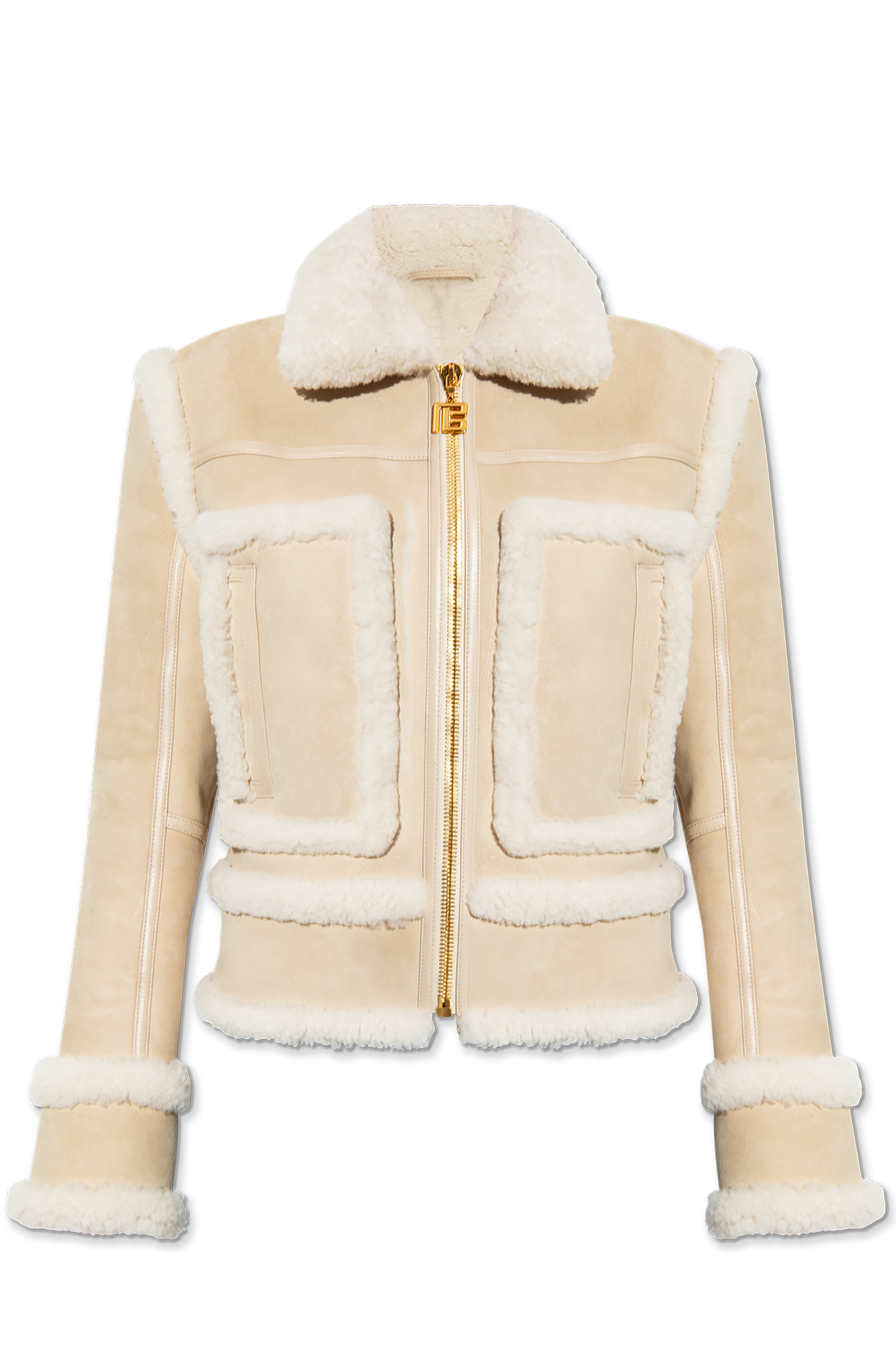 Balmain shearling clearance